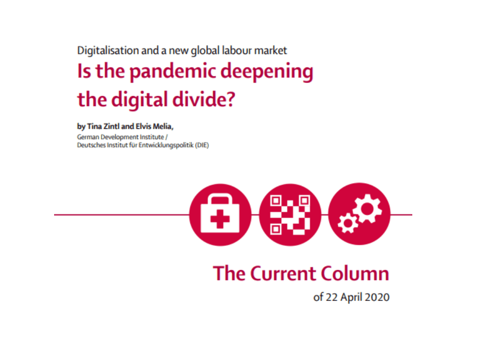 Is the Pandemic Deepening the Digital Divide?