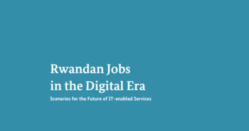 Cover: Rwandan Jobs in the Digital Era: Scenarios for the Future of IT-Enabled Services